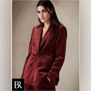 Banana Republic Veluro Oversized Blazer